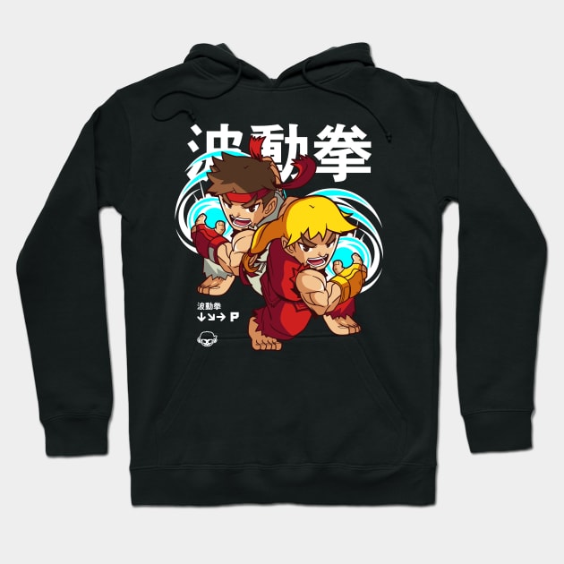 HADOUKEN x 2 Hoodie by mankeeboi